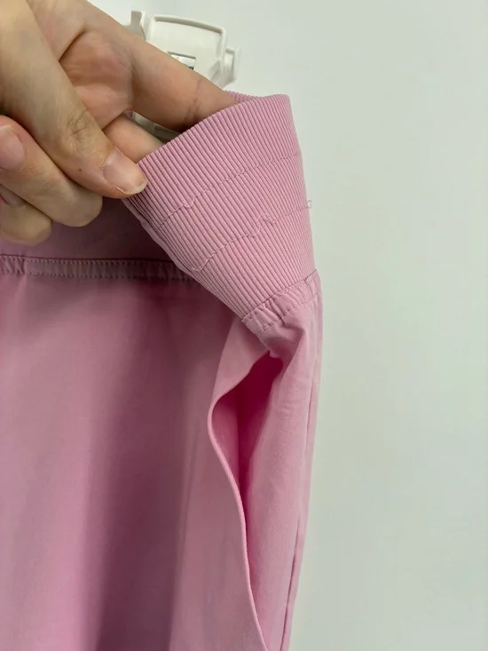 Women's Pink Performance Shorts Yoga Feminine Sporty Spring Athleisure - Picture 7 of 10